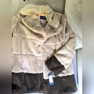 Rachel by Rachel Roy coat in beige